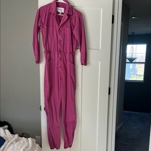 Pistola Fuchsia Collared Top